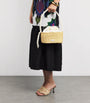 Muun Beige Straw Kate Shoulder Bag
