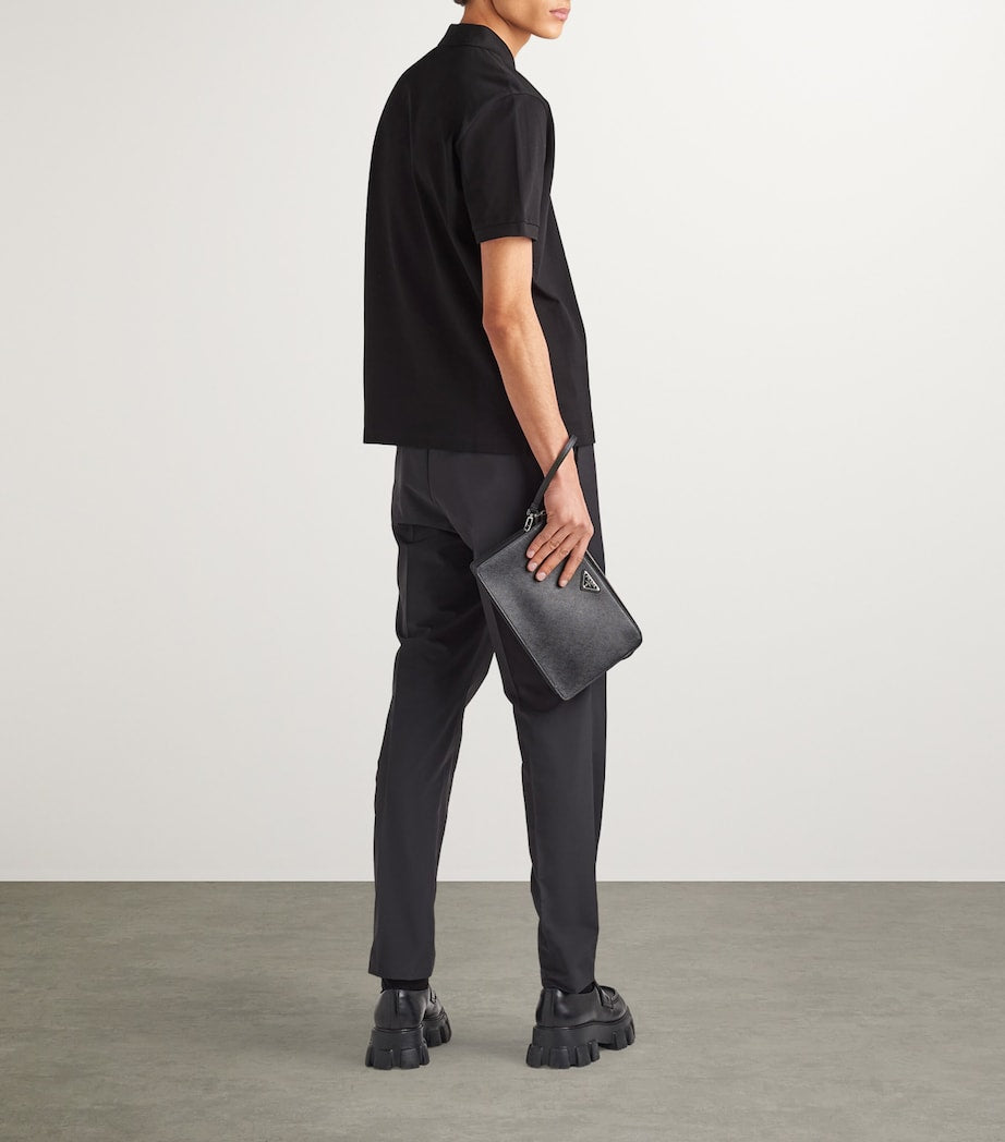 Prada Cotton Piqué Polo Shirt