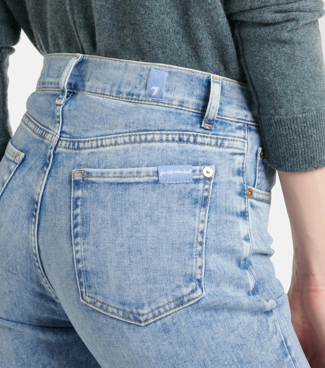 7 For All Mankind - Josefina mid-rise slim jeans