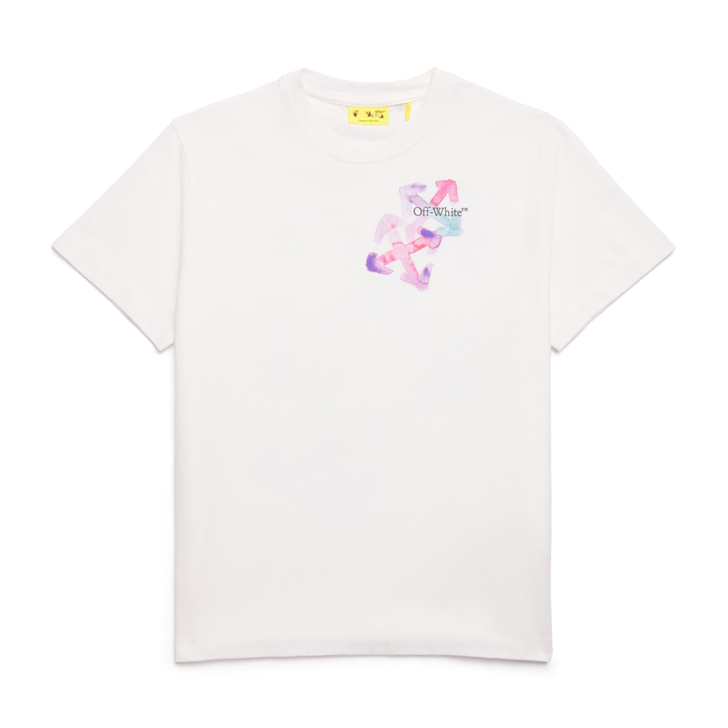 Off-White Kids Cotton Watercolour Arrow T-Shirt (4-12+ Years)
