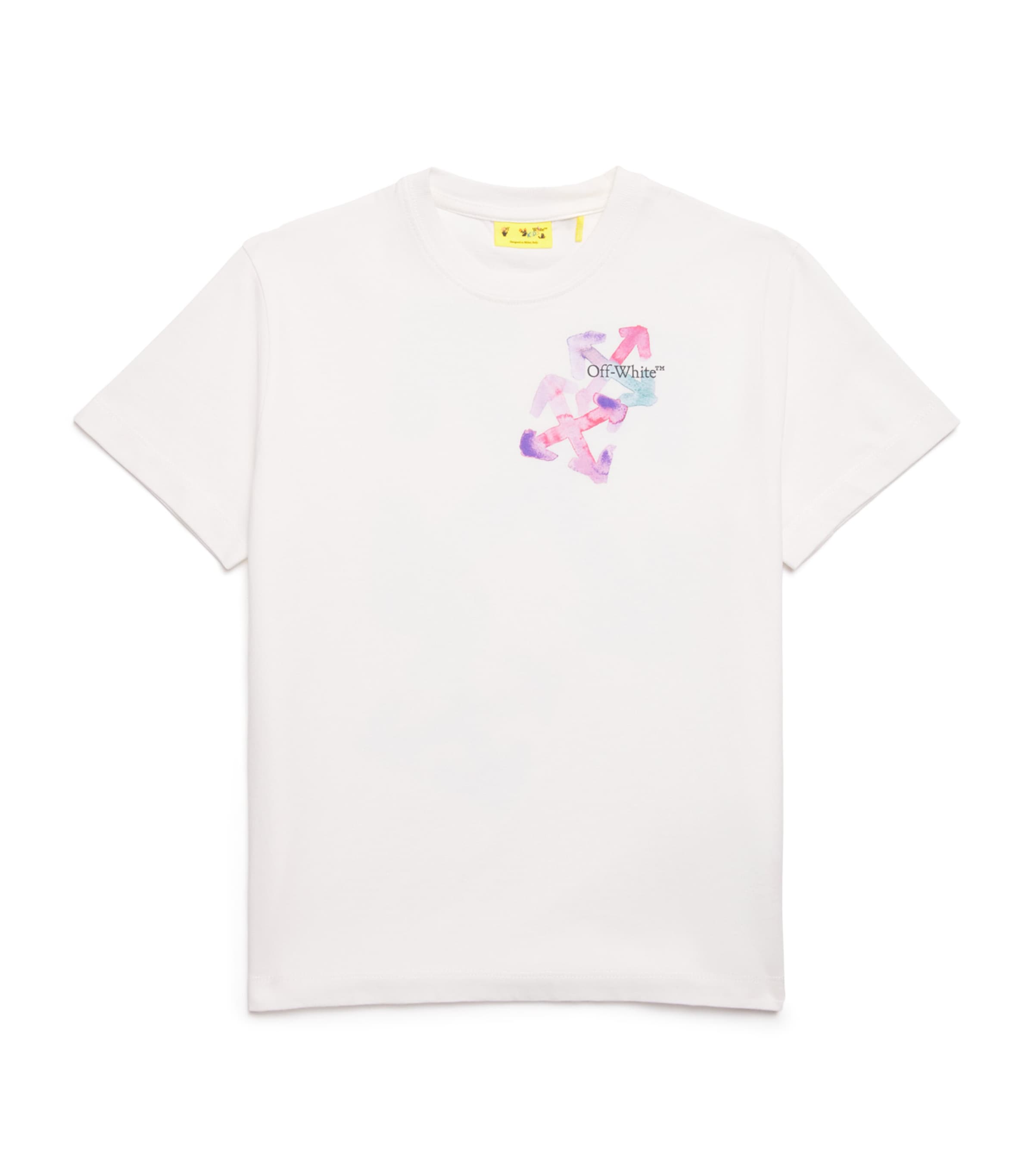 Off-White Kids Cotton Watercolour Arrow T-Shirt (4-12+ Years)
