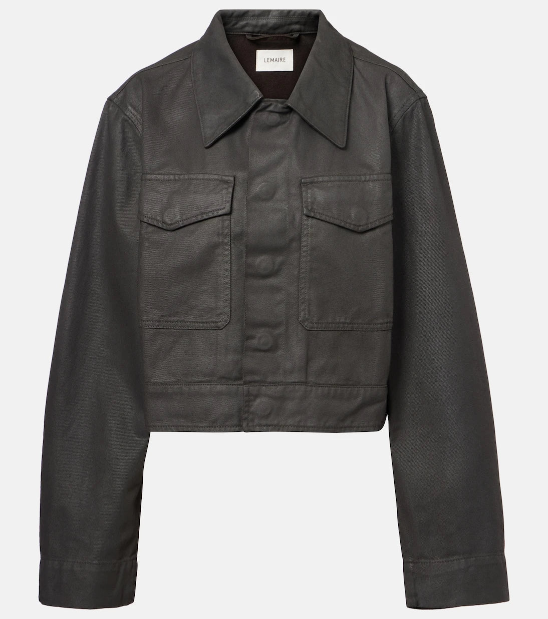 Lemaire - Cropped cotton jacket