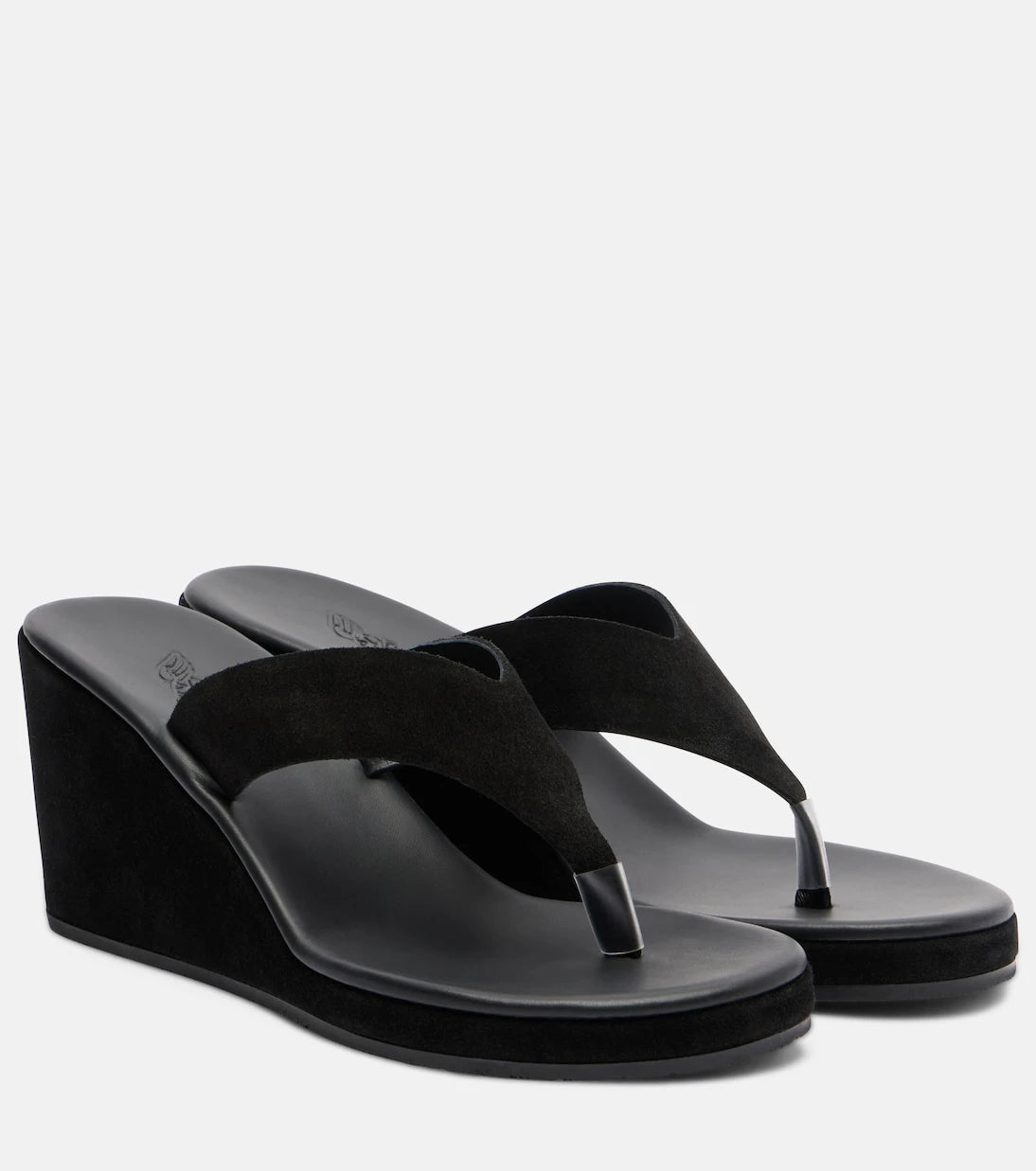 Ancient Greek Sandals - Charys suede wedge thong sandals
