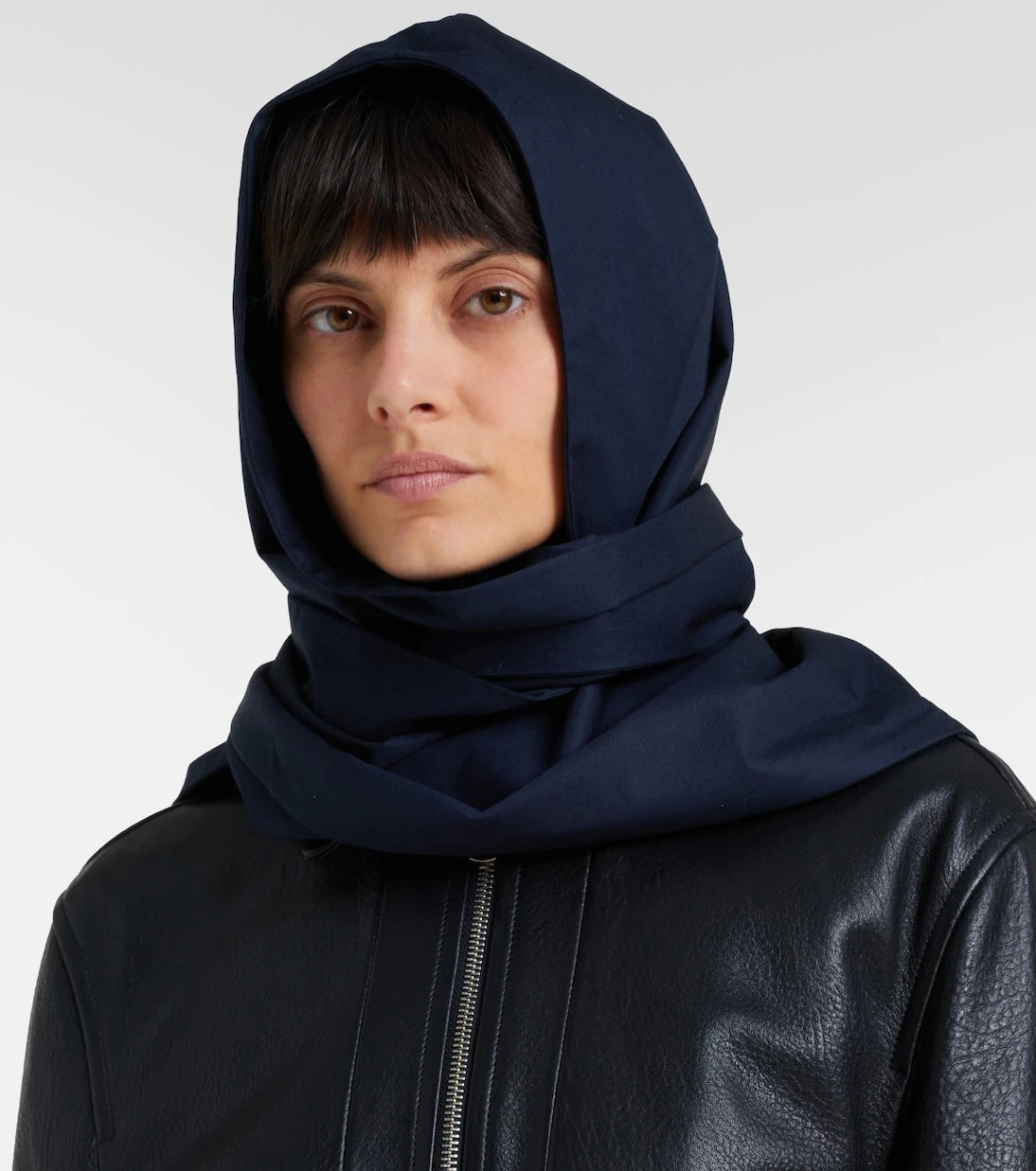 Nour Hammour - Cotton-blend canvas hood