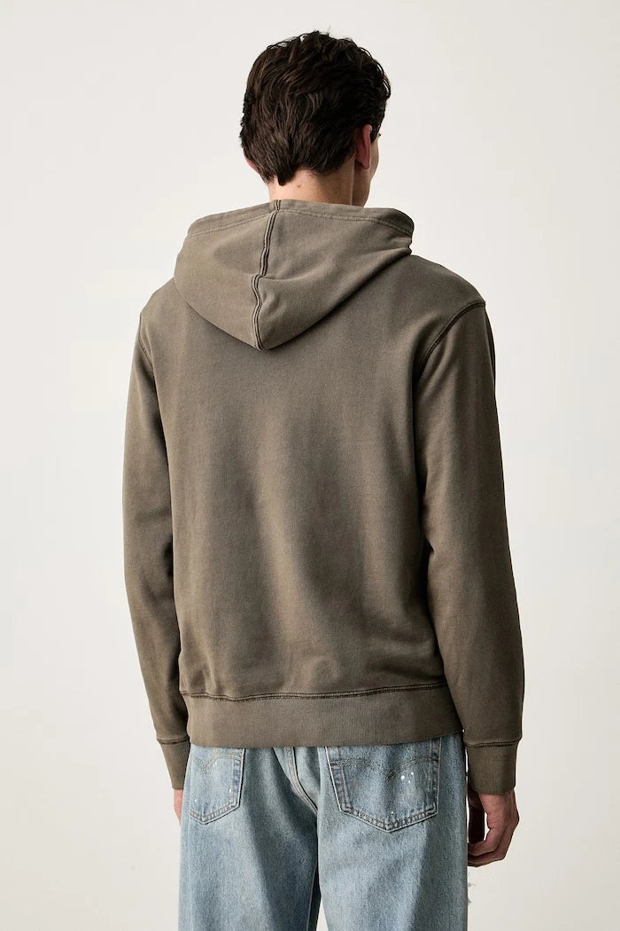 G-Star erkek pamuklu kapüşonlu sweatshirt Unit washed hdd