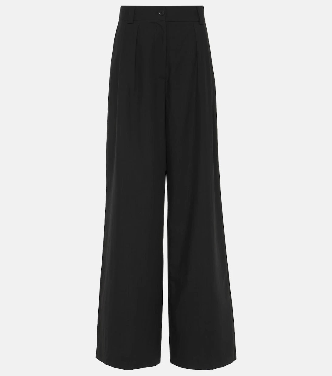 Joseph - Forest wool-blend voile wide-leg pants
