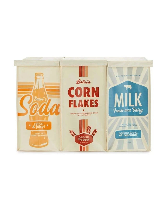 Balvi Retro Alışveriş Çantası 45 x 66 x 35 cm (3 adet)