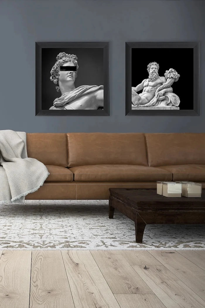 Çerçeveli Duvar Dekorasyonu home & lifestyle ZEUS 70 x 70 cm