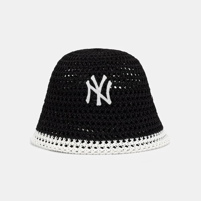 New Era örme kumaştan şapka KNITTED BUCKET NYY