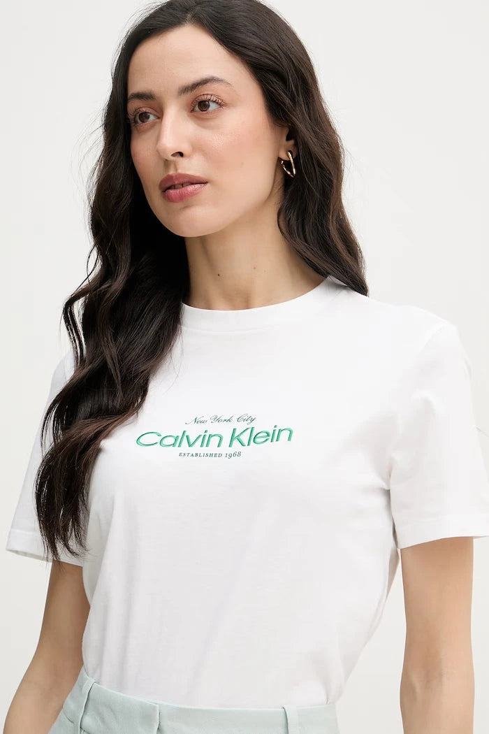 Calvin Klein Jeans pamuklu kadın tişört