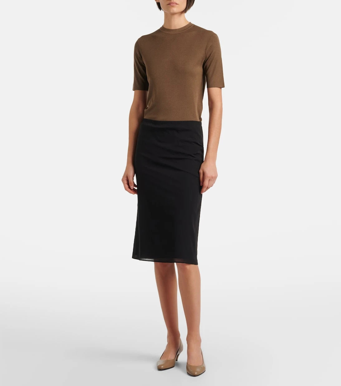 The Row - Ornella leather pumps