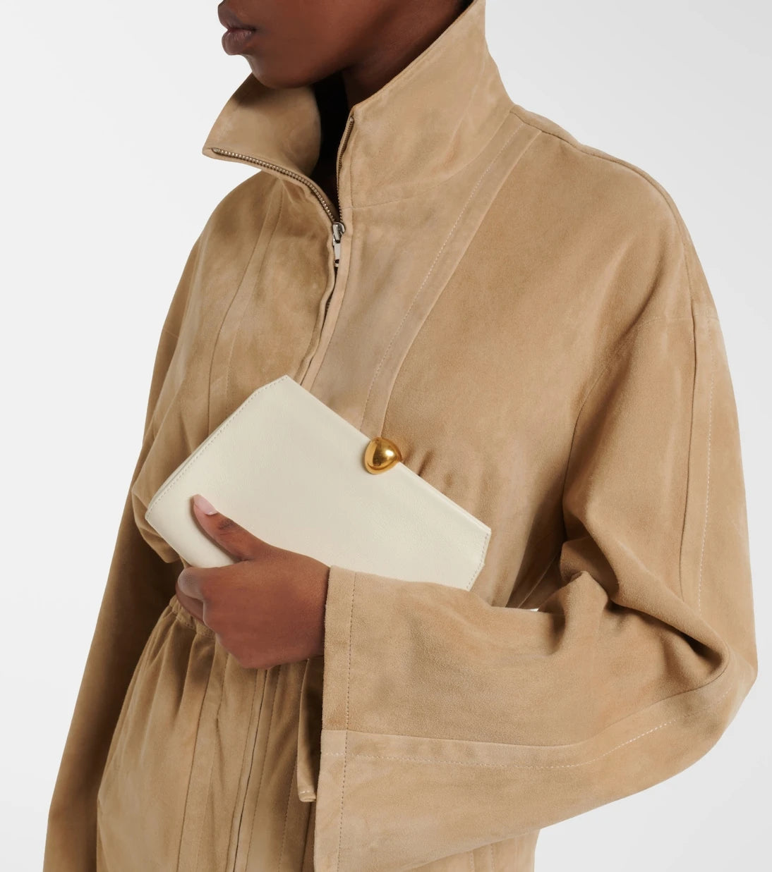 Nour Hammour - Lou leather clutch