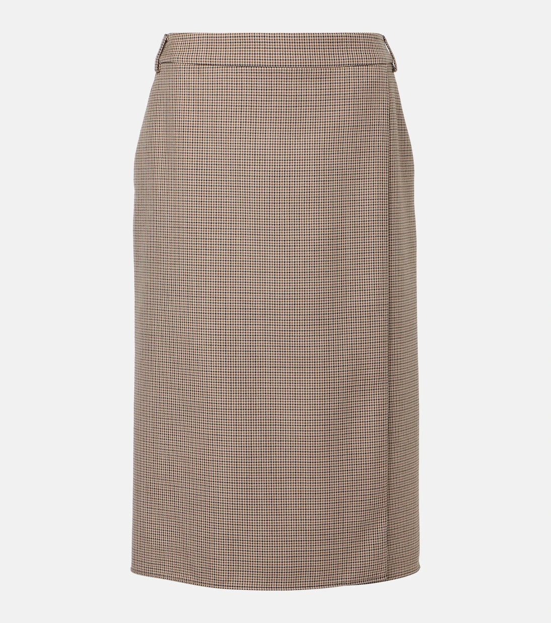 Stella McCartney - Houndstooth wool pencil skirt