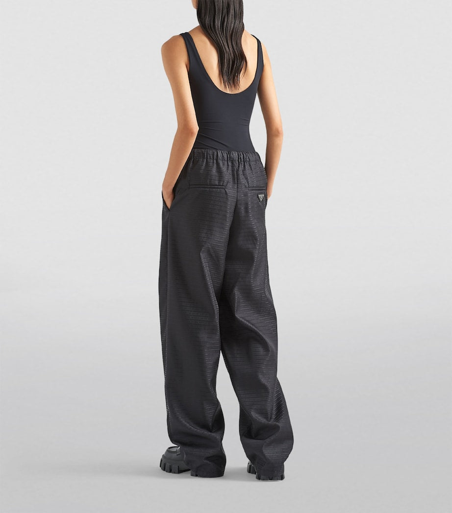 Prada Black Sleeveless Triangle Bodysuit