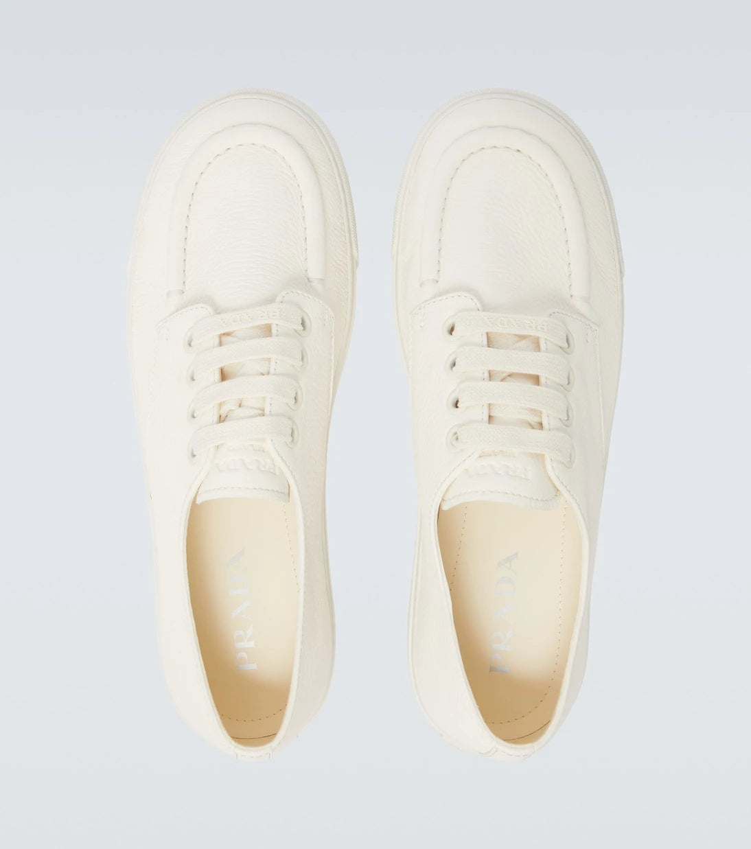 Prada - Suede low-top sneakers
