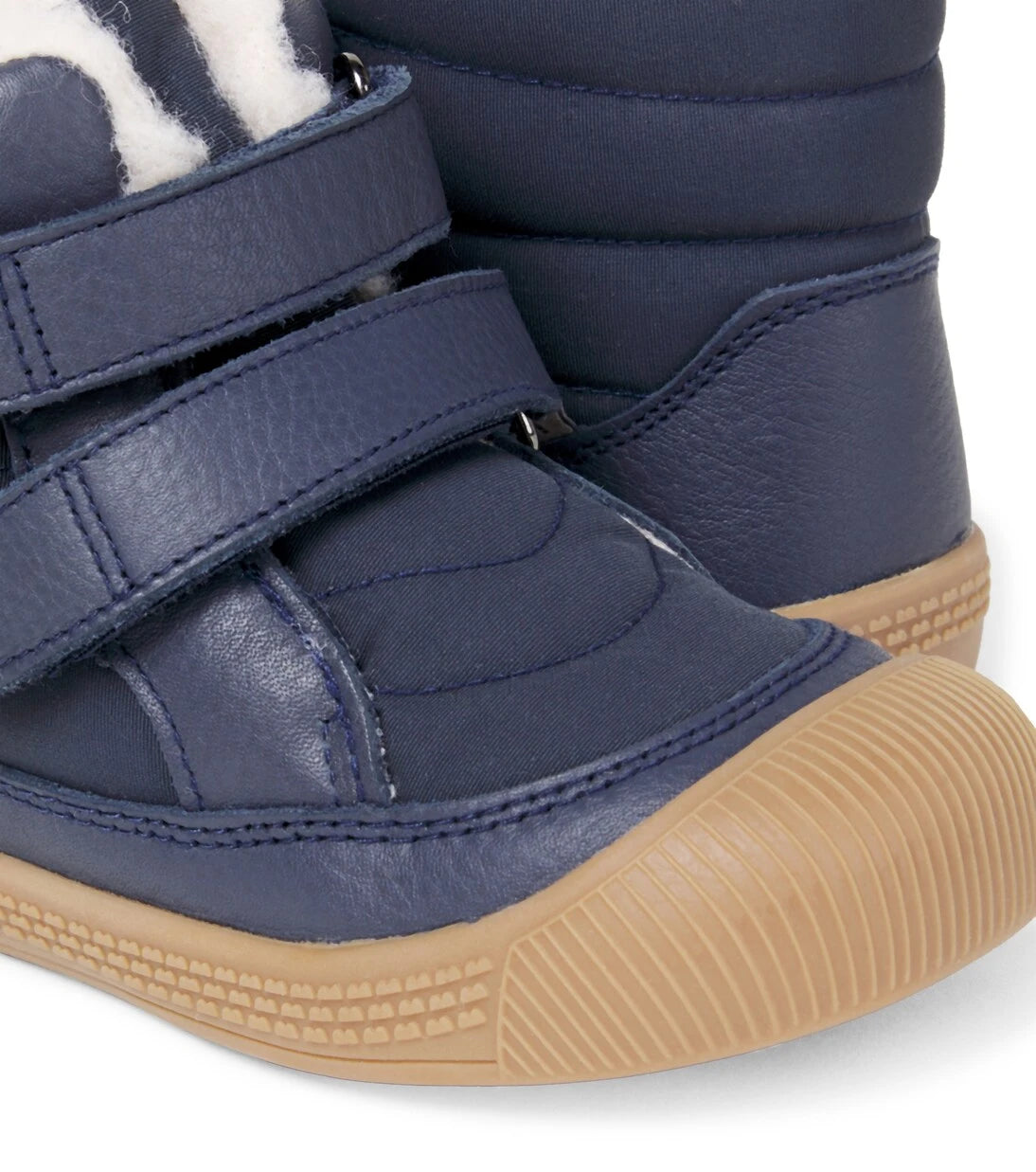 Wheat - Tex leather-trimmed boots
