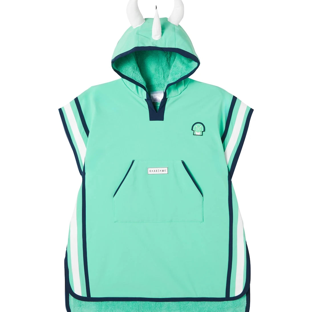 Roarsome - Spike the Dinosaur terry hooded towel