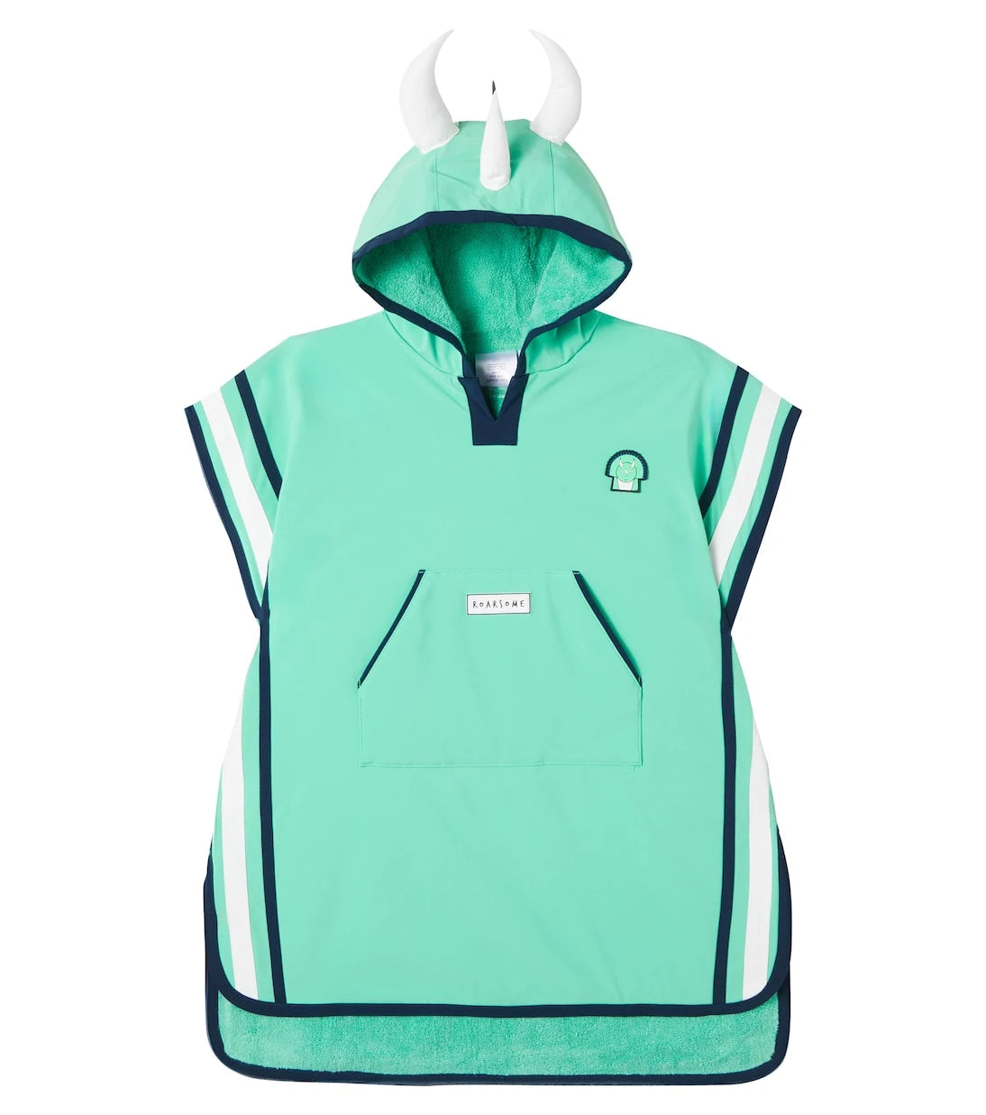 Roarsome - Spike the Dinosaur terry hooded towel
