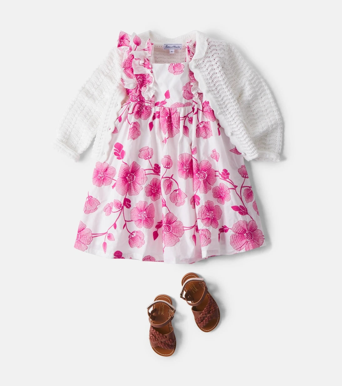 Tartine et Chocolat - Floral cotton dress