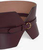 Alaïa Red Leather Bustier Belt