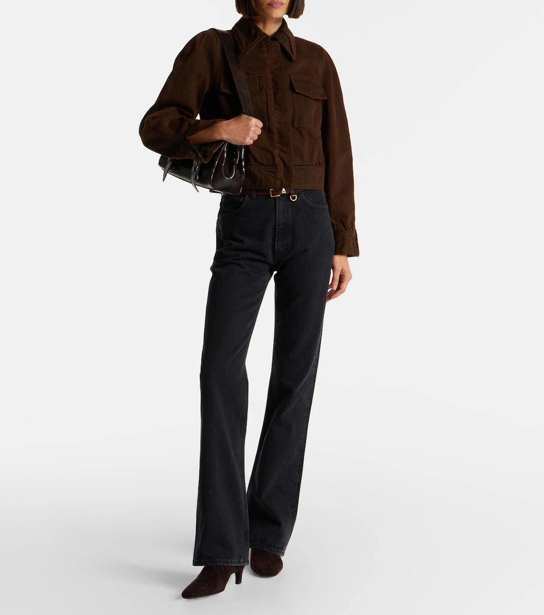 Agolde - Leena mid-rise flared jeans