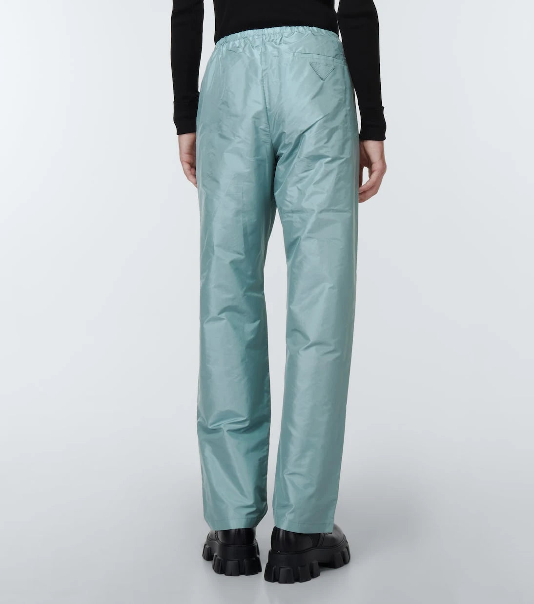 Prada - Silk wide-leg pants