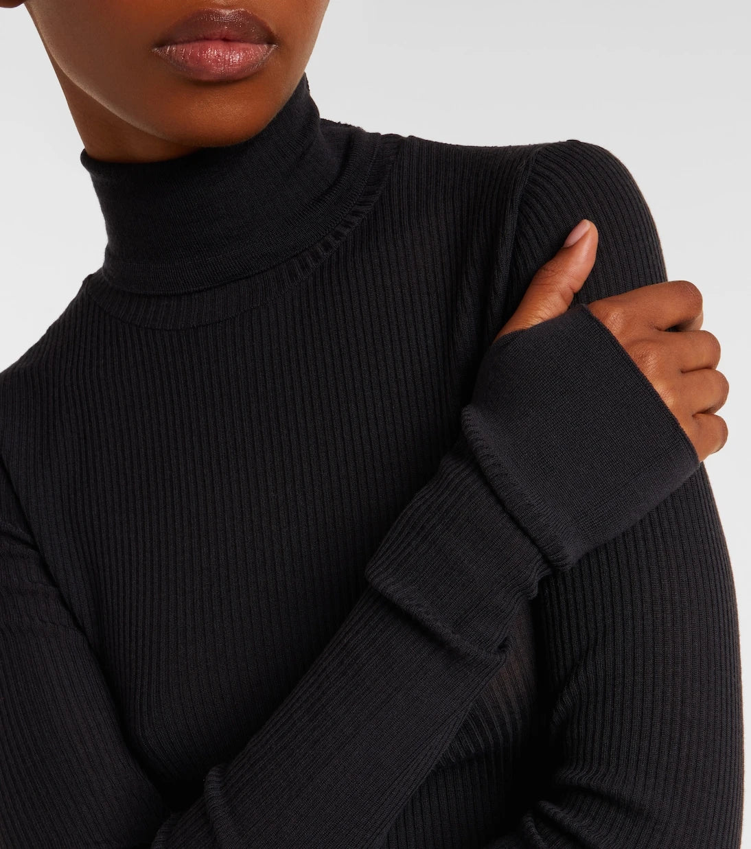 Lemaire - Wool turtleneck top