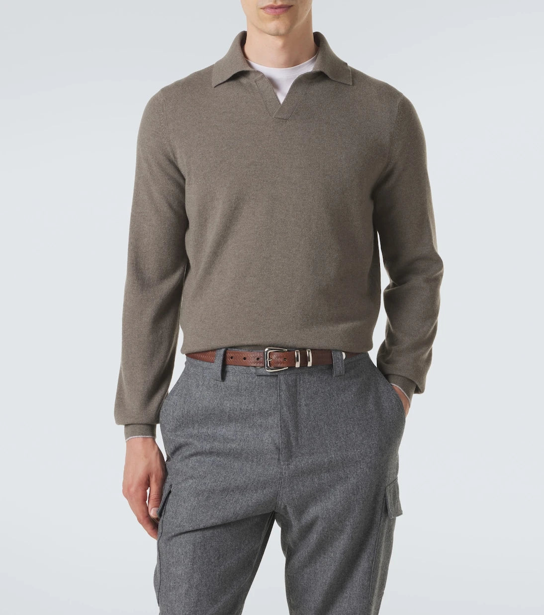 Brunello Cucinelli - Cashmere polo sweater