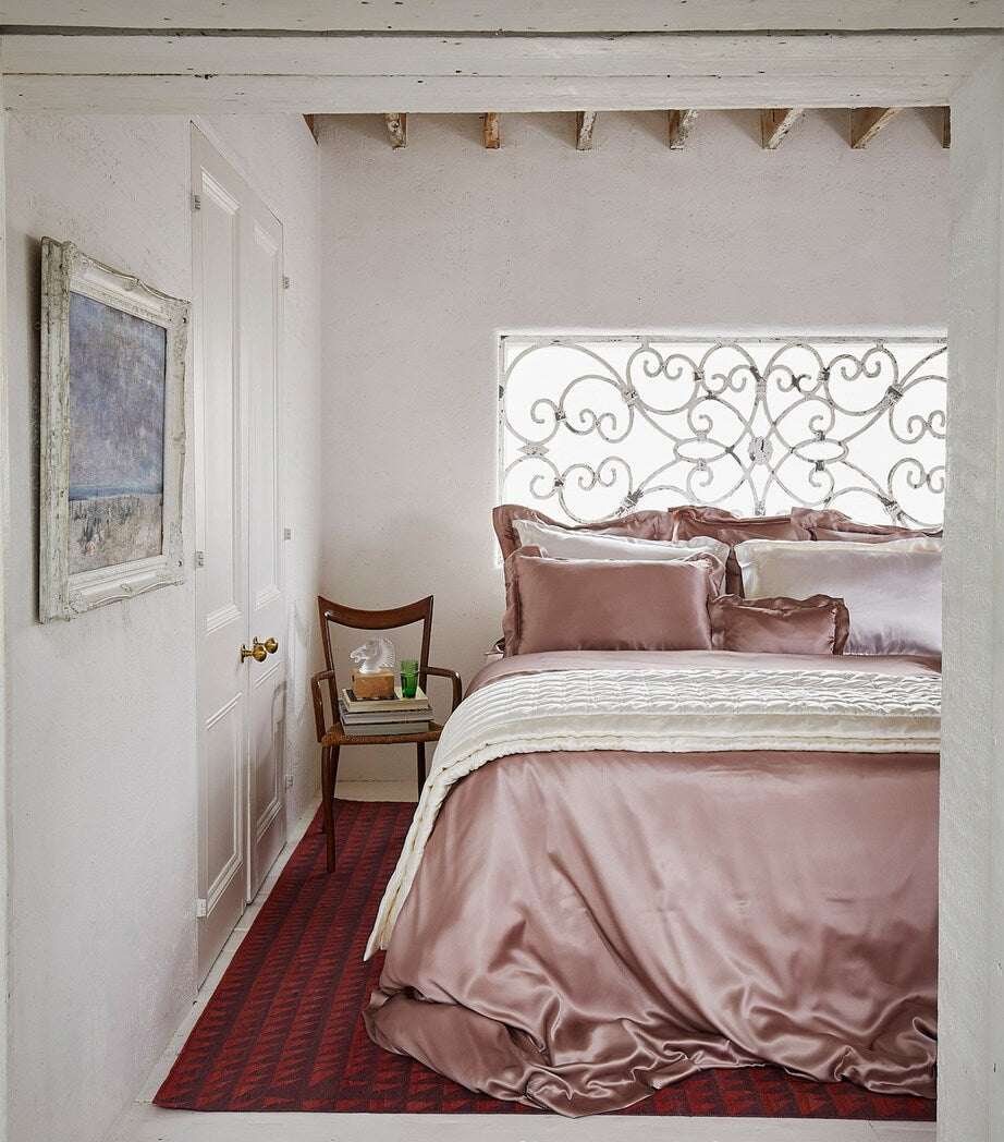 Gingerlily Silk Super King Duvet Cover (260cm x 220cm)