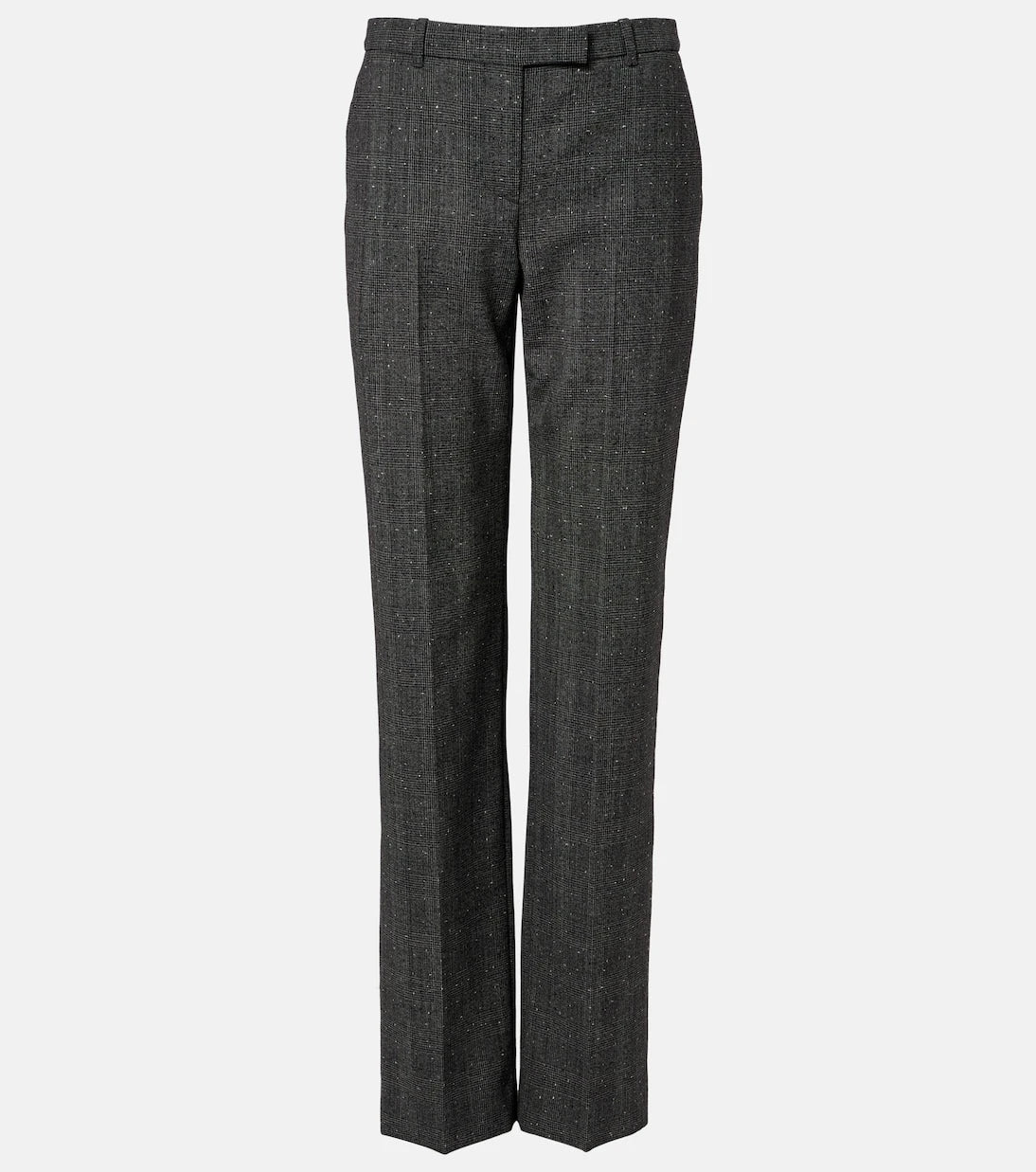 McQueen - Prince of Wales check wool straight pants