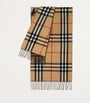 Burberry Cashmere Reversible EKD Scarf