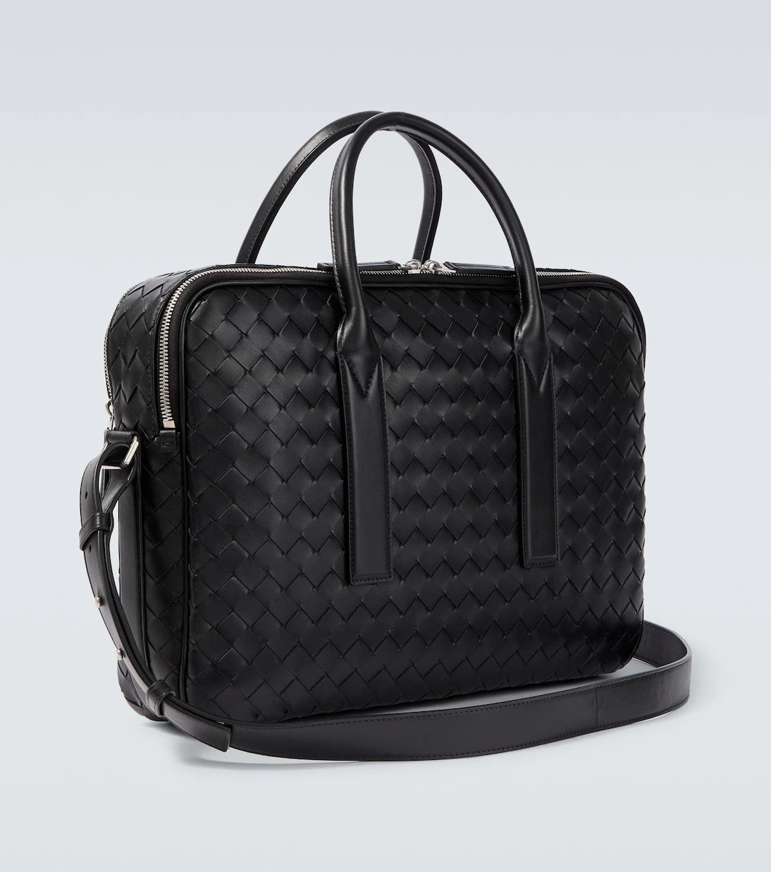Bottega Veneta - Getaway Intrecciato leather briefcase