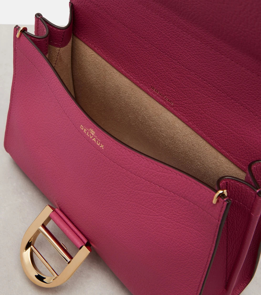 Delvaux - Brillant Tempo Small leather shoulder bag