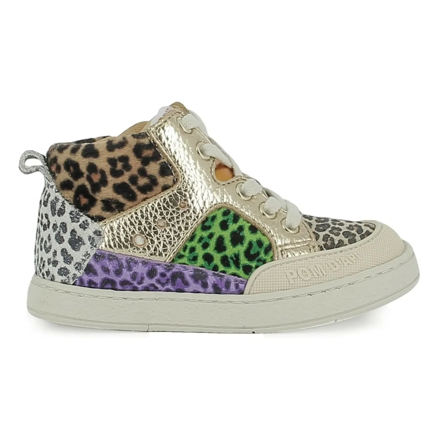 Pom d'Api - Bump Velvet Mousse Sneakers | Gold