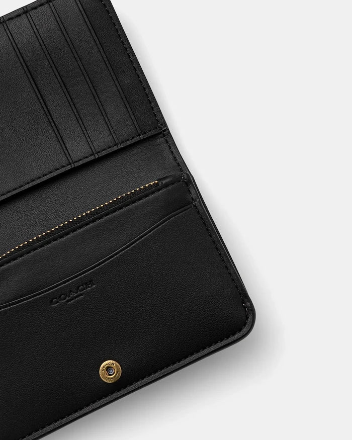 Coach портфейл дамски от кожа