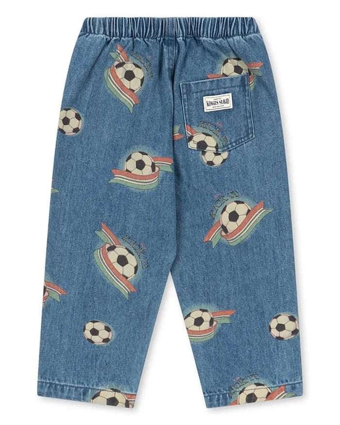 Konges Sløjd çocuk straight jean MAGOT PANTS GOTS