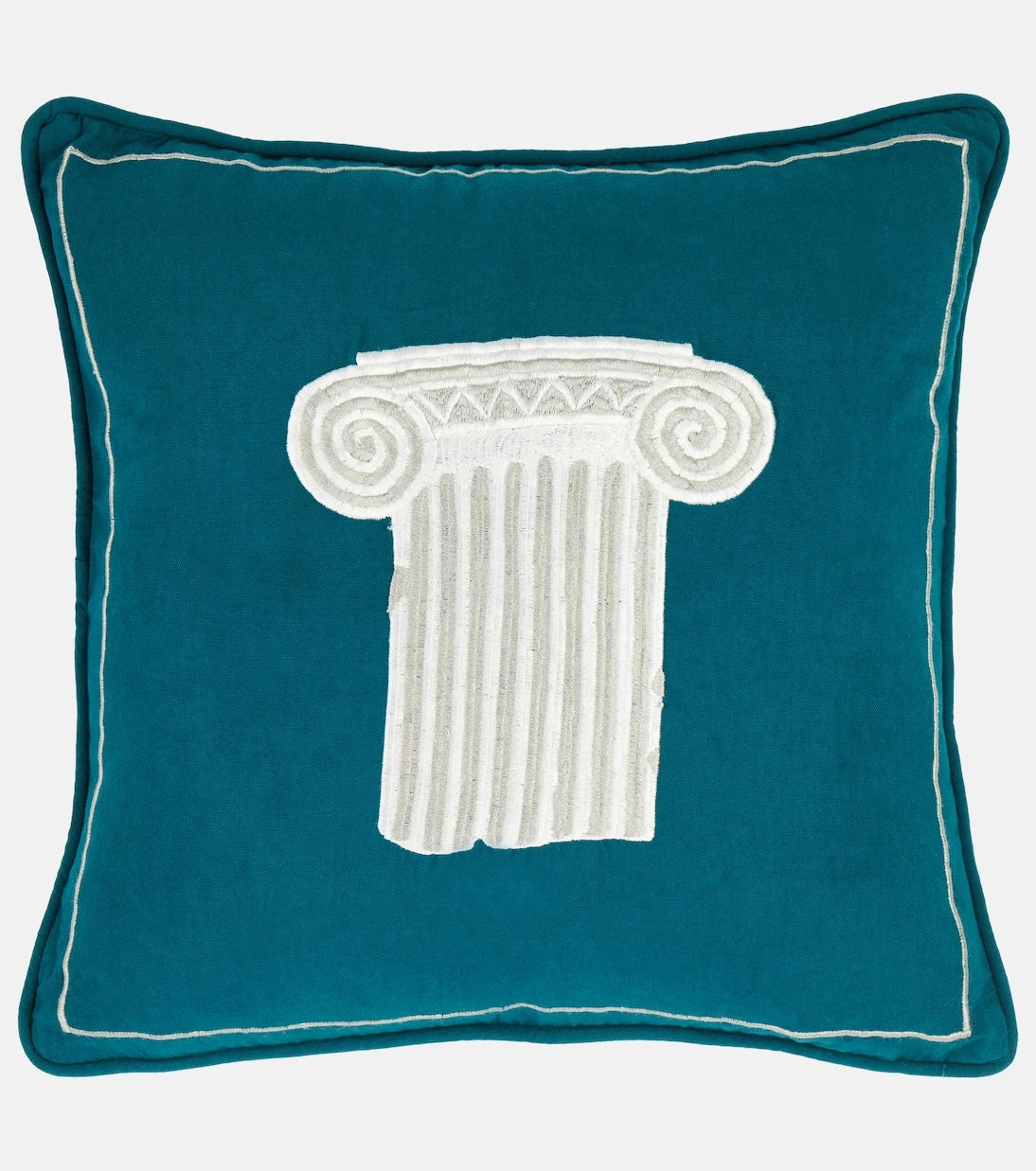 Les-Ottomans - Mediterranean Greece cotton cushion