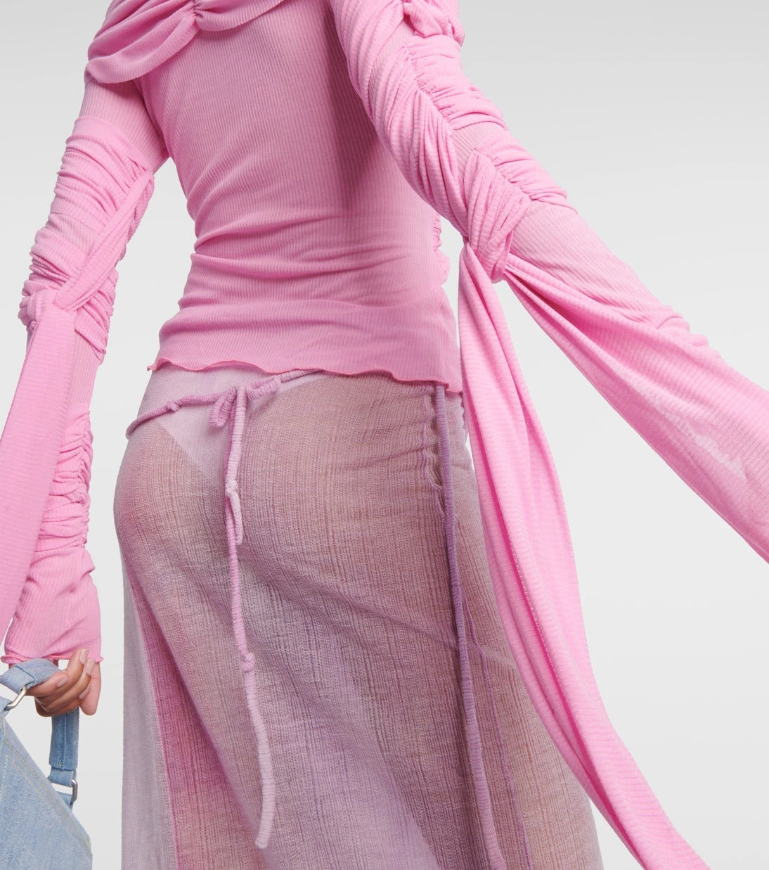 Acne Studios - بلوزة مثنية