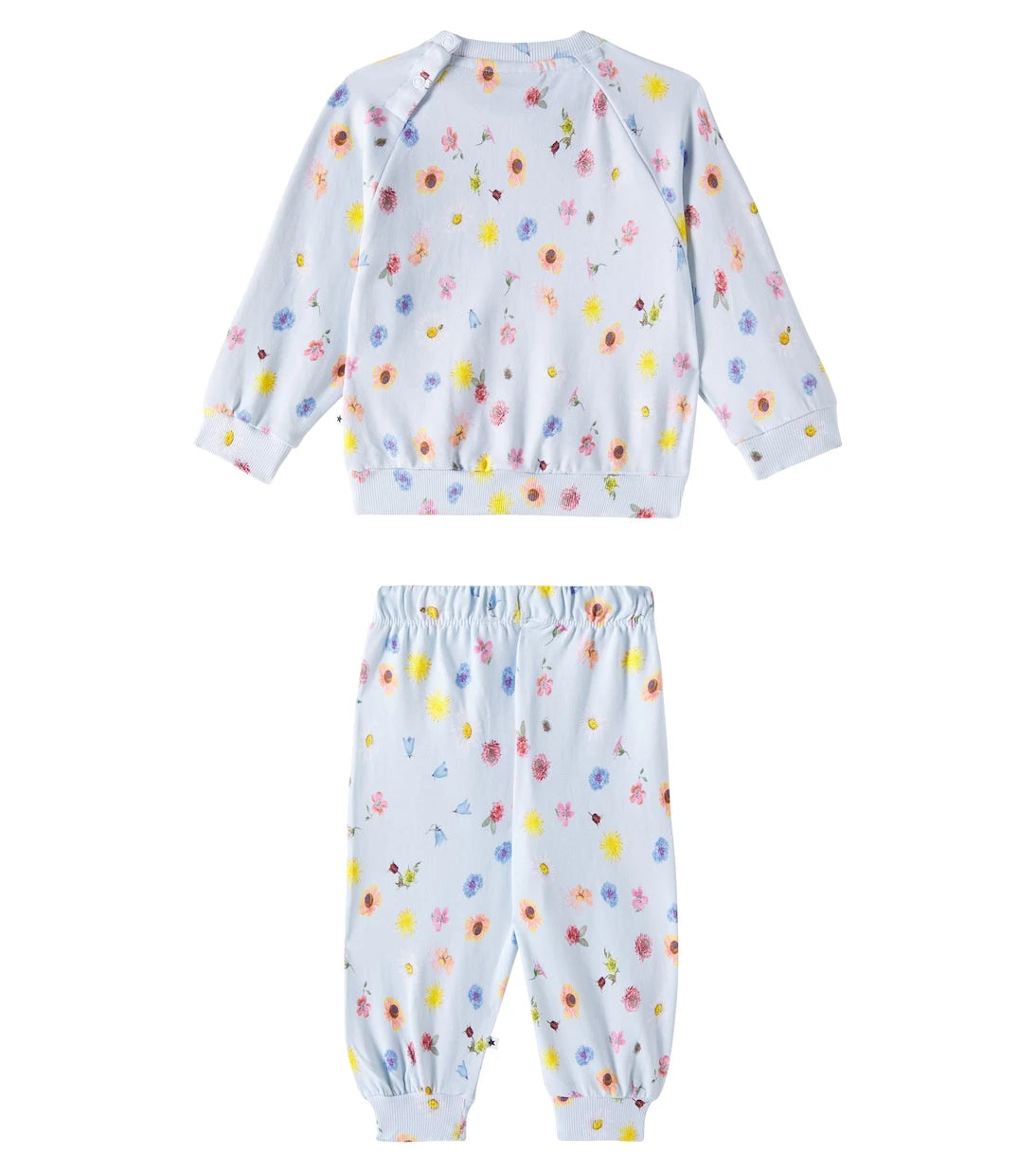 Molo - Baby Disc cotton sweatshirt and sweatpants set
