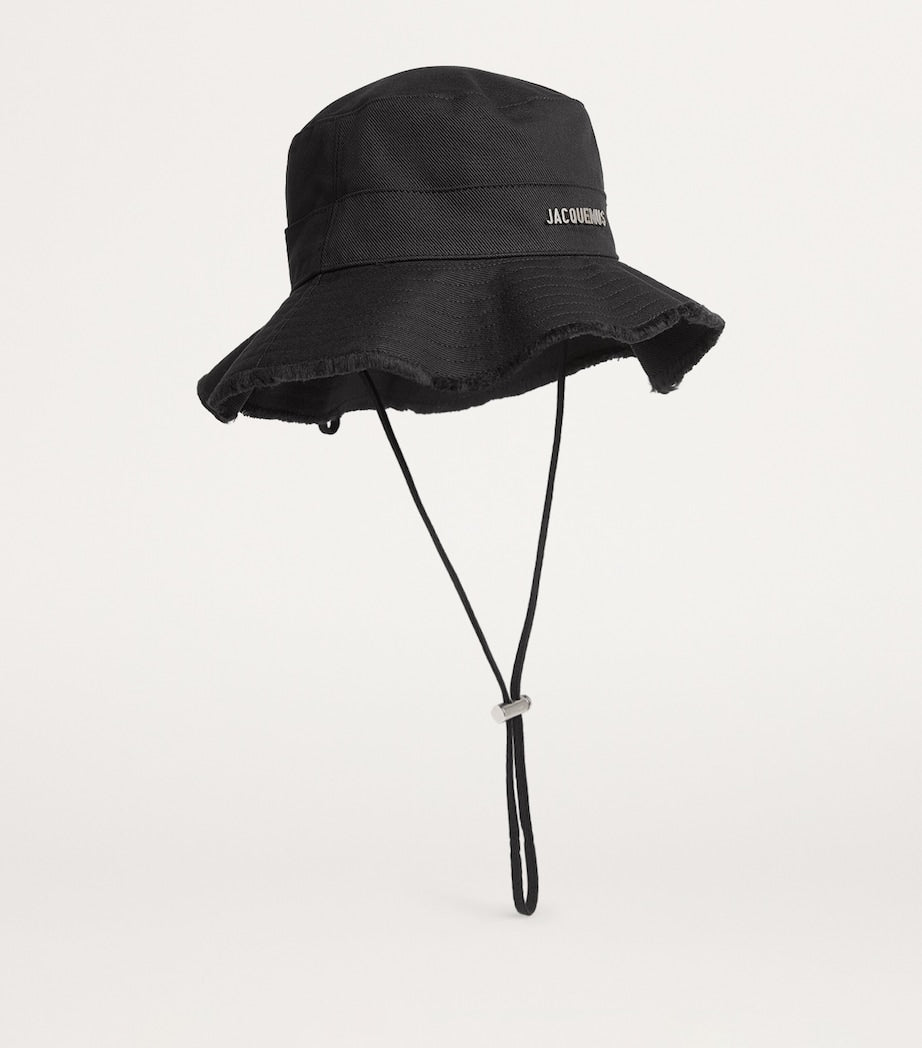 Black Artichaut Logo Bucket Hat