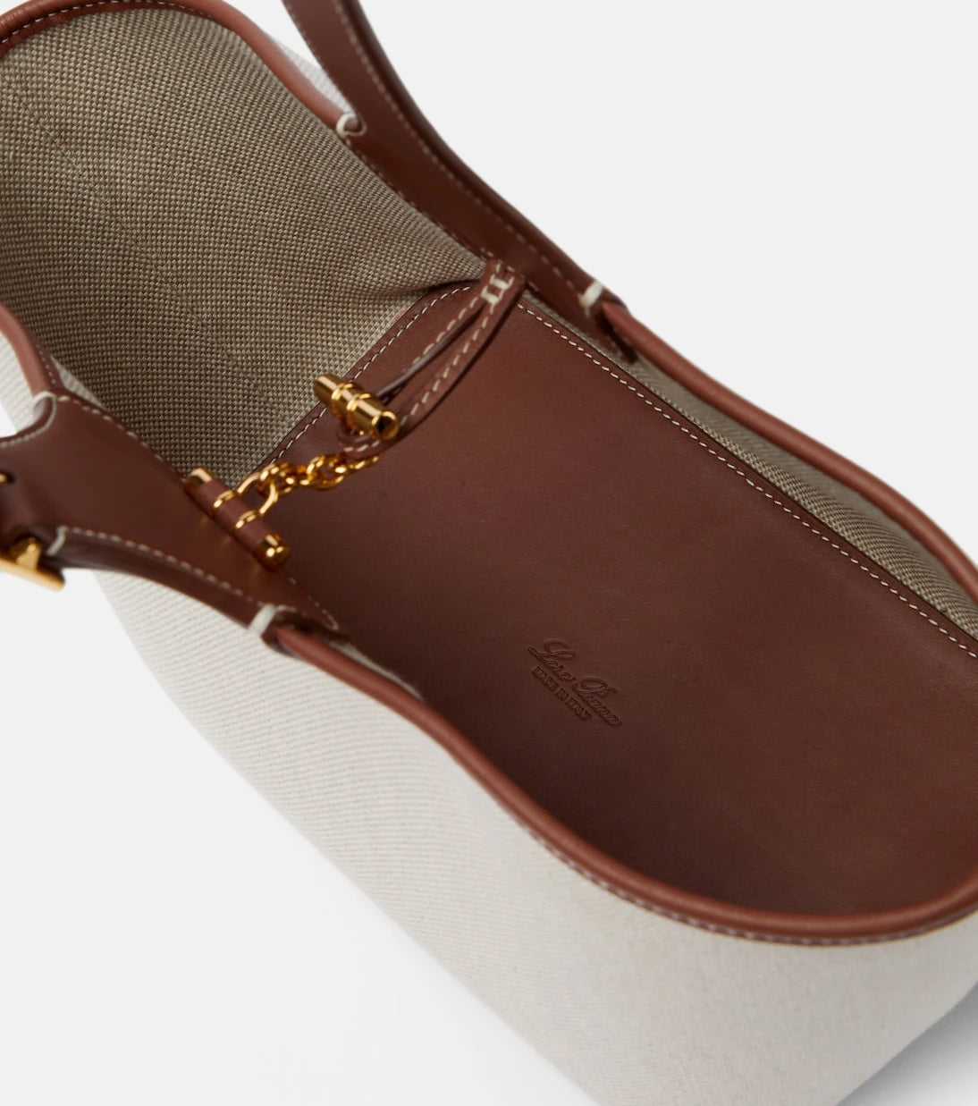 Loro Piana - حقيبة حمل قماشية بوبين