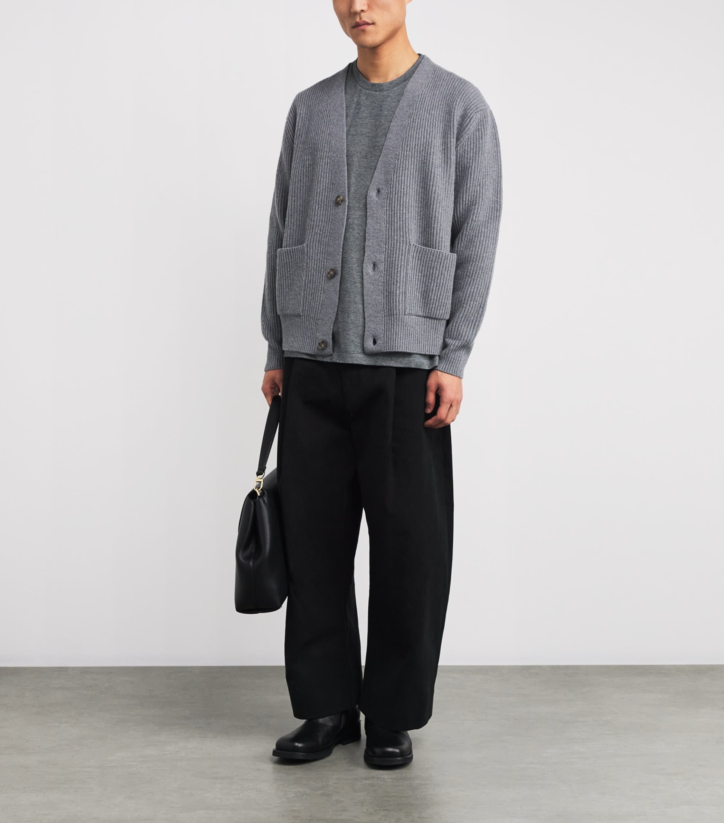 Cotton Mélange-Effect T-Shirt