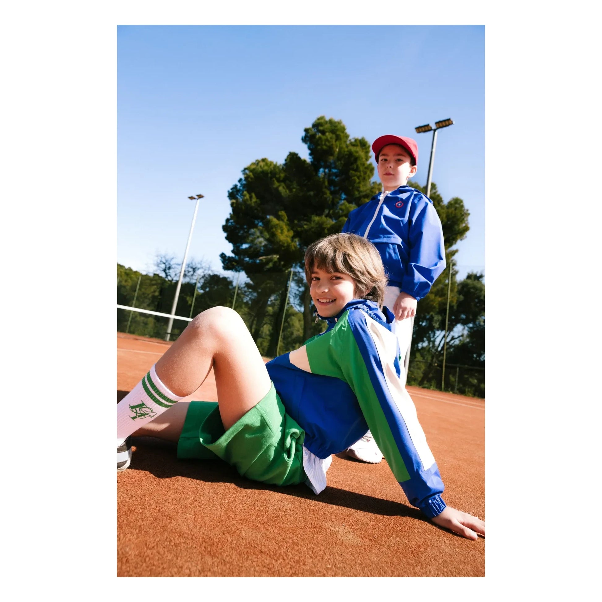 Flotte - Abbessito waterproof bomber Recycled fibers | Blue