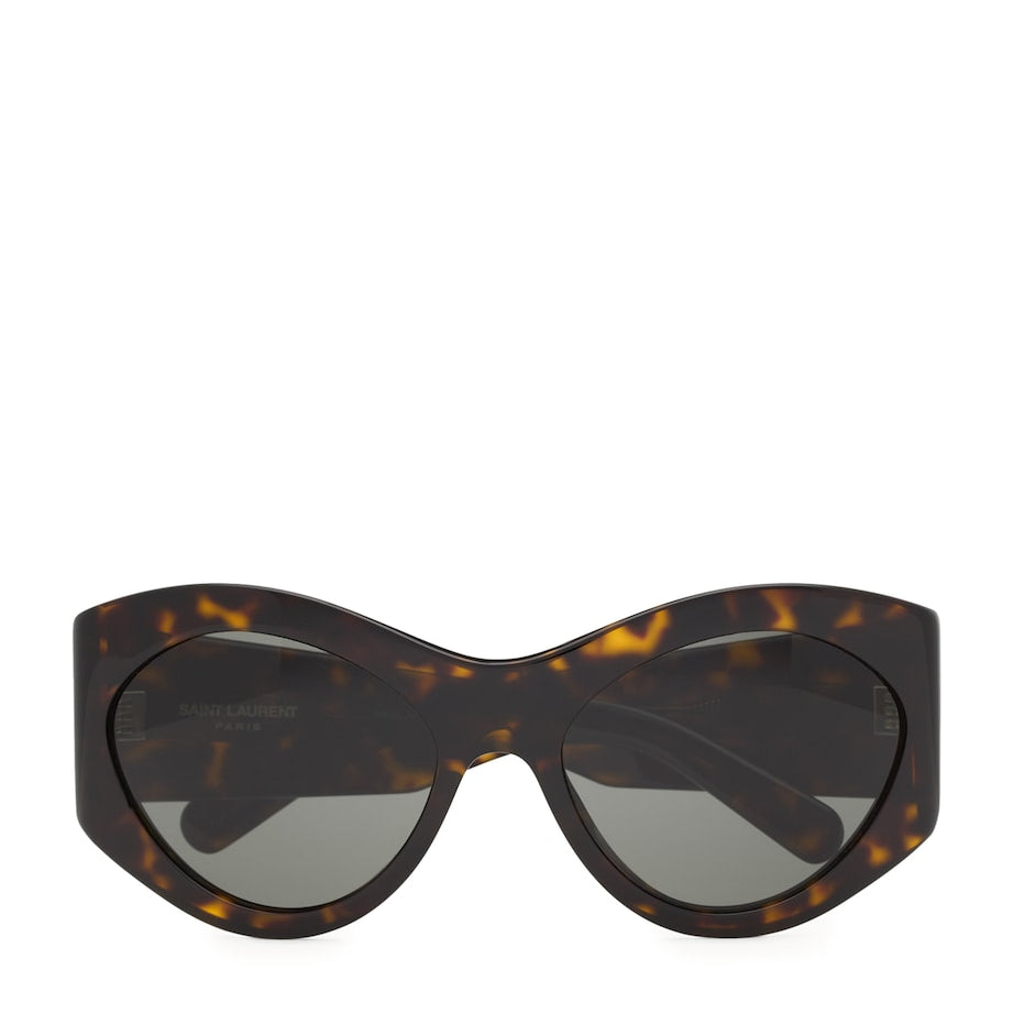 Brown Acetate Tortoiseshell SL 854 Butterfly Sunglasses