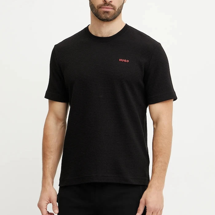 HUGO erkek pamuklu ev tişörtü Austin T-Shirt