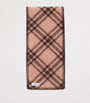 Wool Check Scarf