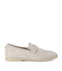 Bougeotte Beige Suede Loisir Gommé Loafers