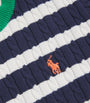 Ralph Lauren Kids Cable-Knit Stripe Top and Skirt Set (7-14 Years)