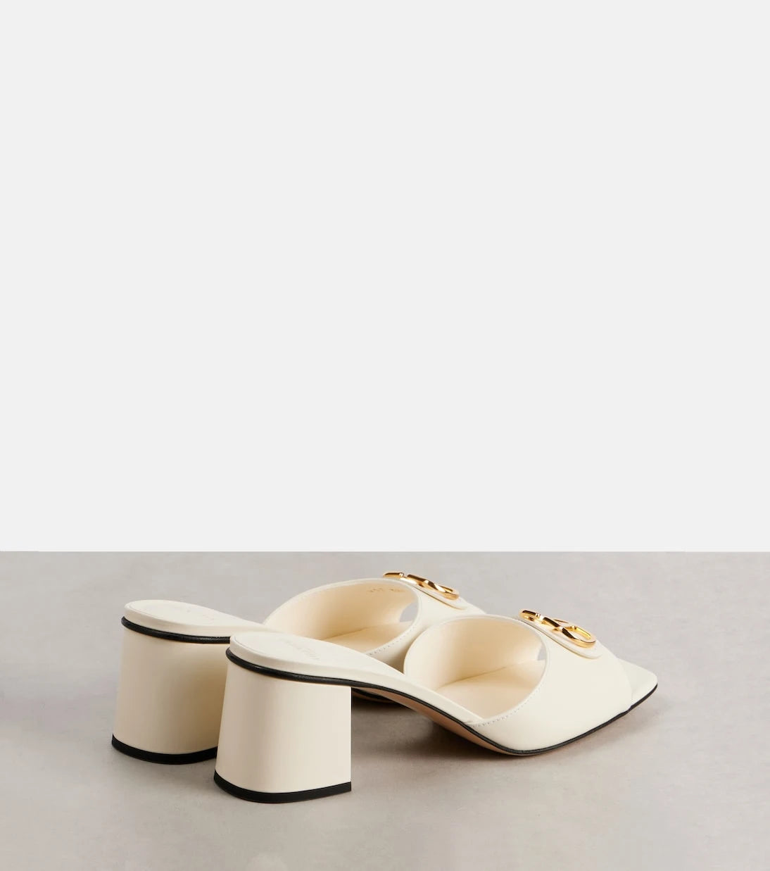 Valentino Garavani - VLogo leather mules