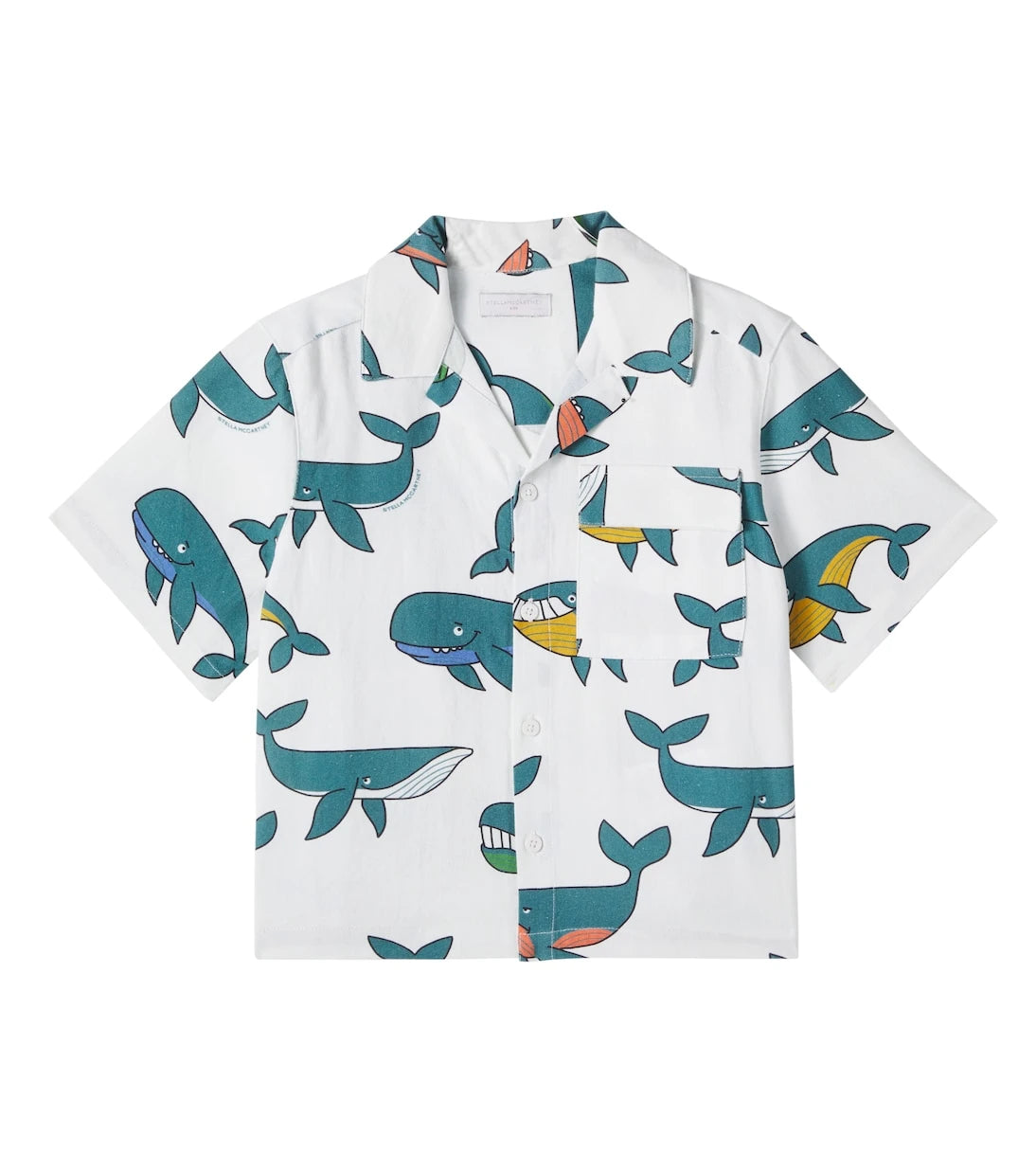 Stella McCartney Kids - قميص قطني مطبوع